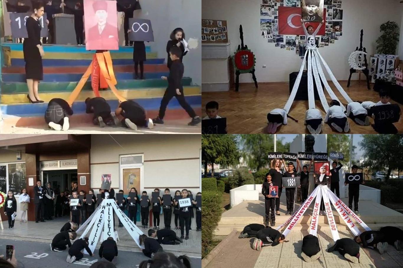 Mustafa Kemal'e secde ettiren görevliler hakkında karar Mustafa Kemal'e secde ettiren görevliler hakkında karar